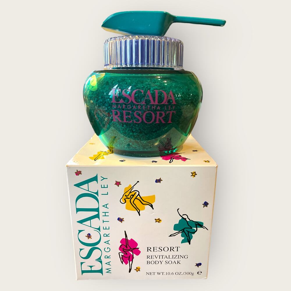 Escada Resort Revitalizing Body Soak NEW Vintage discontinued